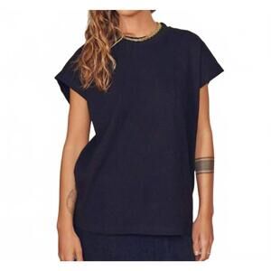 NEW COSSAC organic cotton basic tee in black